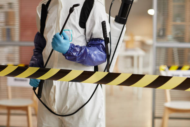 Professional Blood Cleanup technician working in Greenville, MI